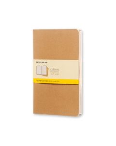 Moleskine Cahiers Collection Brown Soft Cover Lined