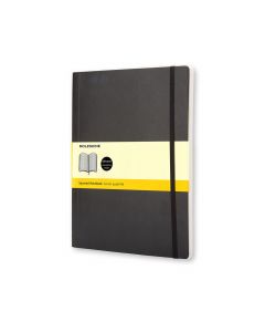 Moleskine Classic Extra Large Notebook Black Soft Cover Squared