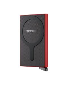Secrid Premium Cardprotector Fluted for MagSafe Red