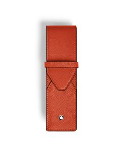 Montblanc Envelope 2 Pen Pouch Tangerine