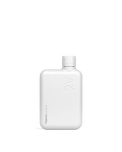 A6 Memobottle Stainless Steel White