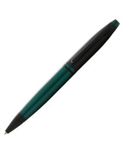 Cross Calais Matte Green and Black Lacquer Ballpoint Pen