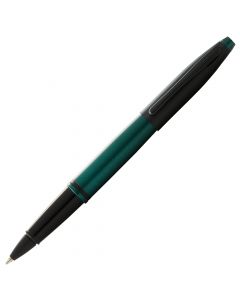 Cross Calais Matte Green and Black Lacquer Rollerball Pen