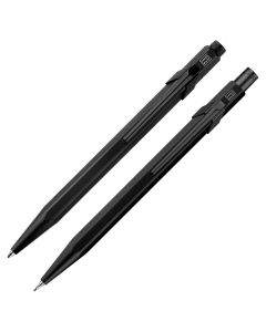 Caran d'Ache 849 Black Code Ballpoint Pen and Mechanical Pen Set Special Edition