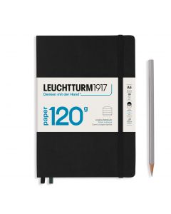 Leuchtturm1917 120G Edition Notebook Medium Black Ruled