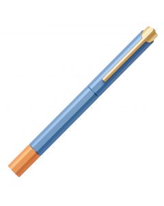 Ystudio Glamour Evolve Bihex Blue Gin Rollerball Pen