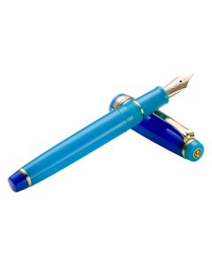 Sailor Professional Gear Slim Blue Quasar Special Edition Fountain Pen 