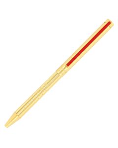S.T. Dupont Classique Lines Yellow Gold Ballpoint Pen