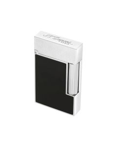 S.T. Dupont Ligne 2 Microdiamond Head Platinum Finish Lighter