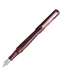 Tom Hessin Charles Collection Castle Claret Fountain Pen