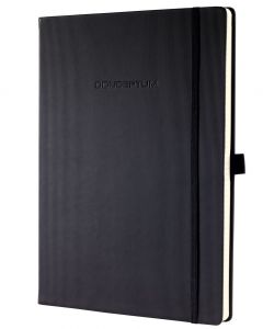 Sigel Conceptum Pure Notebook A4+ Black Hard Cover squared