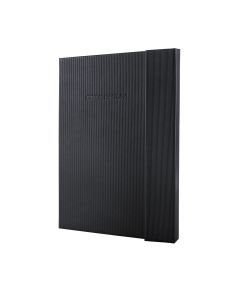 Sigel Conceptum Pure Notebook A4 Black Hard Cover Magnetic Fastener Squared