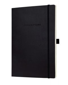 Sigel Conceptum Pure Notebook A4 Black Softcover Dotted