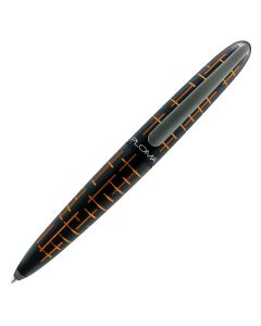 Diplomat Elox Matrix Black Orange Ballpoint Pen