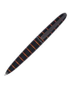 Diplomat Elox Ring Black Orange Ballpoint Pen