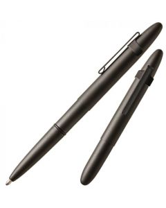 Fisher Armor Black Cerakote Bullet Pen Space Pen with Clip