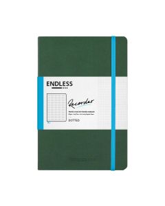 ENDLESS Recorder Notebook Forest Canopy Dotted