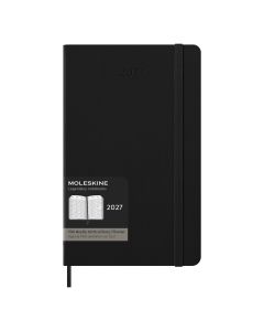 Moleskine Large Diary 2027 Professional Planner Black Soft Cover
