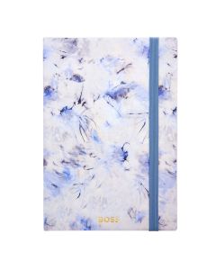 Hugo Boss Elemental A5 Notebook Tie-dye Flower Violet Lined