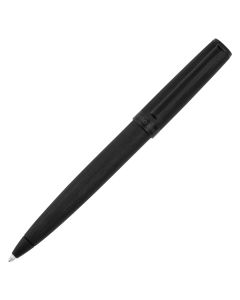 Hugo Boss Gear Brushed Black Ballpoint Pen
