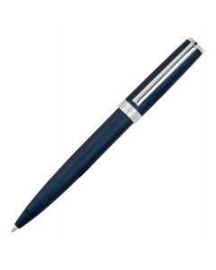 Hugo Boss Gear Brushed Navy Ballpoint Pen