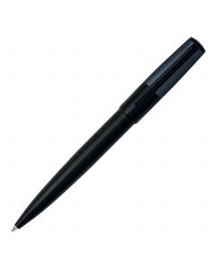 Hugo Boss Gear Minimal Black and Blue Ballpoint Pen