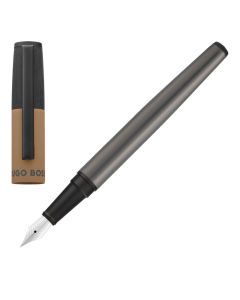 Hugo Boss Gear Balance Grey Fountain Pen