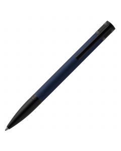 Hugo Boss Explore Brushed Navy Ballpoint Pen