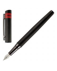 Hugo Boss Loop Diamond Black Fountain Pen