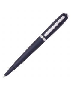 Hugo Boss Contour Brushed Navy Ballpoint Pen