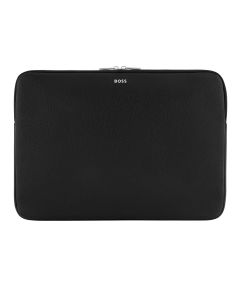 Hugo Boss Classic Grained Black Laptop Sleeve 15"