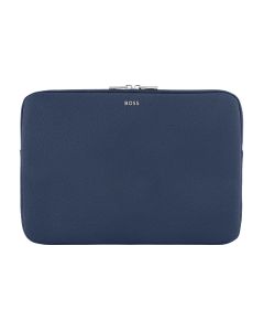 Hugo Boss Classic Grained Navy Laptop Sleeve 13"