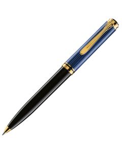 Pelikan Souverän 800 Black Blue Ballpoint Pen
