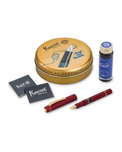 Kaweco Piston Sport AL Bordeaux Fountain Pen