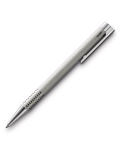 Lamy Logo Brushed Steel Ballpoint Pen