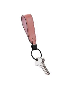 Orbitkey Loop Keychain Leather Cotton Candy