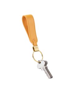 Orbitkey Loop Keychain Leather Orange