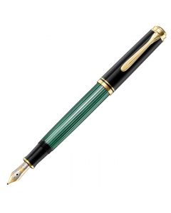 Pelikan Souverän 400 Black Green Fountain Pen