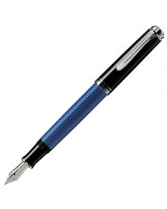 Pelikan Souverän 405 Black Blue Fountain Pen