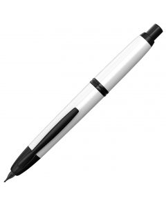 Pilot Capless White with Black Finish Fountain Pen