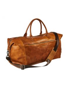 Maverick New Men Leather Weekend Bag