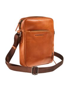 Maverick New Men Leather Shoulder Bag XS