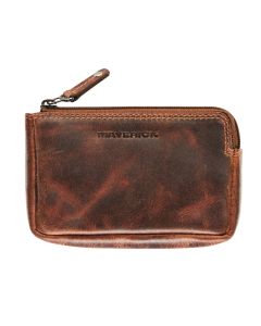 Maverick The Original Leather RFID money holder with zipper