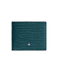 Montblanc 4810 Wallet 8cc Cyprus Blue