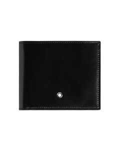 Montblanc Meisterstück Wallet 8 Card Slots Black Ink Blue