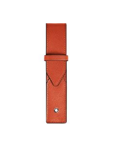 Montblanc Sartorial 1 Pen Pouch Tangerine