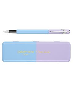 Caran d'Ache 849 Paul Smith Skyblue & Lavender Limited Edition Fountain Pen