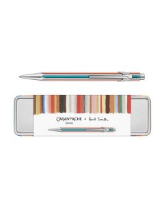 Caran d'Ache 849 Paul Smith Edition 5 Silver Ballpoint Pen