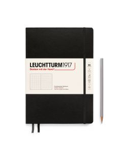 Leuchtturm1917 Notebook Composition B5 Hardcover Black Dotted