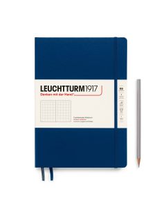 Leuchtturm1917 Notebook Composition B5 Hardcover Navy Dotted